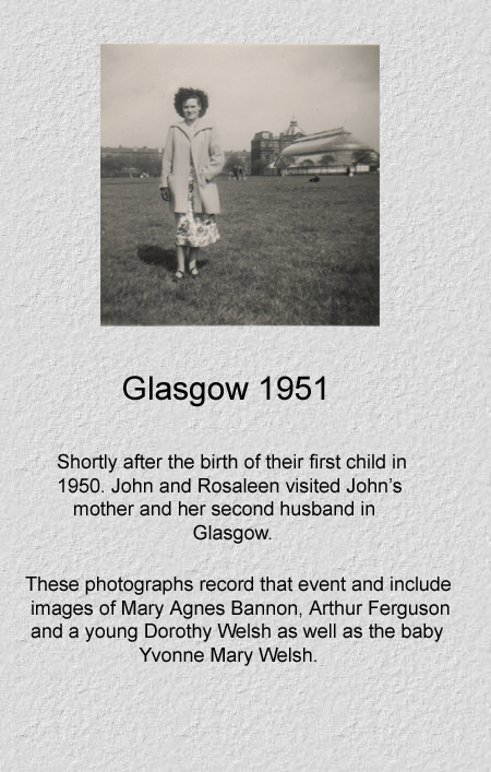 Glasgow visit 1951